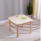 ΤΡΑΠΕΖΑΚΙ ΠΑΙΔΙΚΟ ΜΕ ΑΠΟΘ.ΧΩΡΟΥΣ RICKI HM18339.01 MDF & ΣΥΜΗΔΑ ΣΕ ΦΥΣΙΚΟ 65x65x47Υεκ