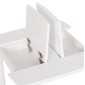 ΤΡΑΠΕΖΑΚΙ ΠΑΙΔΙΚΟ ΜΕ ΑΠΟΘ.ΧΩΡΟΥΣ RICKI HM18339.03 MDF & ΣΥΜΗΔΑ ΣΕ ΛΕΥΚΟ 65x65x47Υεκ