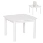 ΤΡΑΠΕΖΑΚΙ ΠΑΙΔΙΚΟ ΜΕ ΑΠΟΘ.ΧΩΡΟΥΣ RICKI HM18339.03 MDF & ΣΥΜΗΔΑ ΣΕ ΛΕΥΚΟ 65x65x47Υεκ
