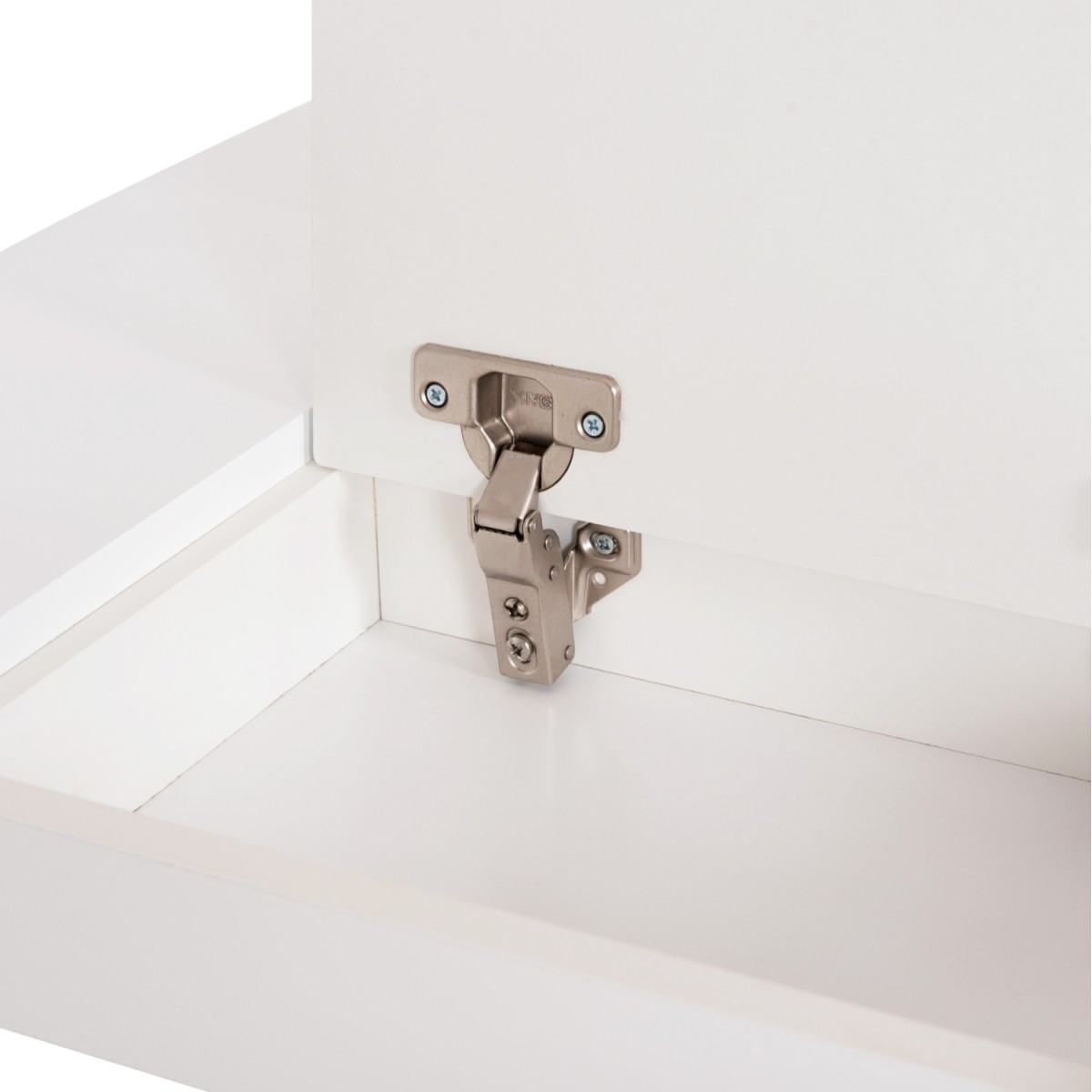 ΤΡΑΠΕΖΑΚΙ ΠΑΙΔΙΚΟ ΜΕ ΑΠΟΘ.ΧΩΡΟΥΣ RICKI HM18339.03 MDF & ΣΥΜΗΔΑ ΣΕ ΛΕΥΚΟ 65x65x47Υεκ