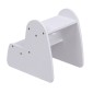ΠΑΙΔΙΚΗ ΣΚΑΛΑ/ΣΚΑΜΠΟ RICKI HM18340.03 MDF & ΚΟΝΤΡΑΠΛΑΚΕ ΛΕΥΚΟ 33x43.5x40.5Υεκ