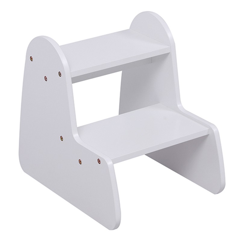 ΠΑΙΔΙΚΗ ΣΚΑΛΑ/ΣΚΑΜΠΟ RICKI HM18340.03 MDF & ΚΟΝΤΡΑΠΛΑΚΕ ΛΕΥΚΟ 33x43.5x40.5Υεκ
