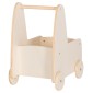 ΠΑΙΔΙΚΟ ΤΡΟΛΕΥ/ΚΑΡΟΤΣΑΚΙ RICKI HM18341.01 MDF & ΚΟΝΤΡΑΠΛΑΚΕ ΦΥΣΙΚΟ 33x45x50Υεκ
