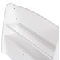 ΠΑΓΚΑΚΙ ΠΑΙΔΙΚΟ ΜΕ ΑΠΟΘ.ΧΩΡΟ RICKI HM18342.03 MDF & ΚΟΝΤΡΑΠΛΑΚΕ ΛΕΥΚΟ 63x43x47Υεκ