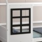 ΠΑΙΔΙΚΟ ΚΡΕΒΑΤΙ τ.MONTESSORI DOMER HM742.01 ΞΥΛΟ ΠΕΥΚΟΥ ΛΕΥΚΟ--ΓΙΑ 90x190εκ