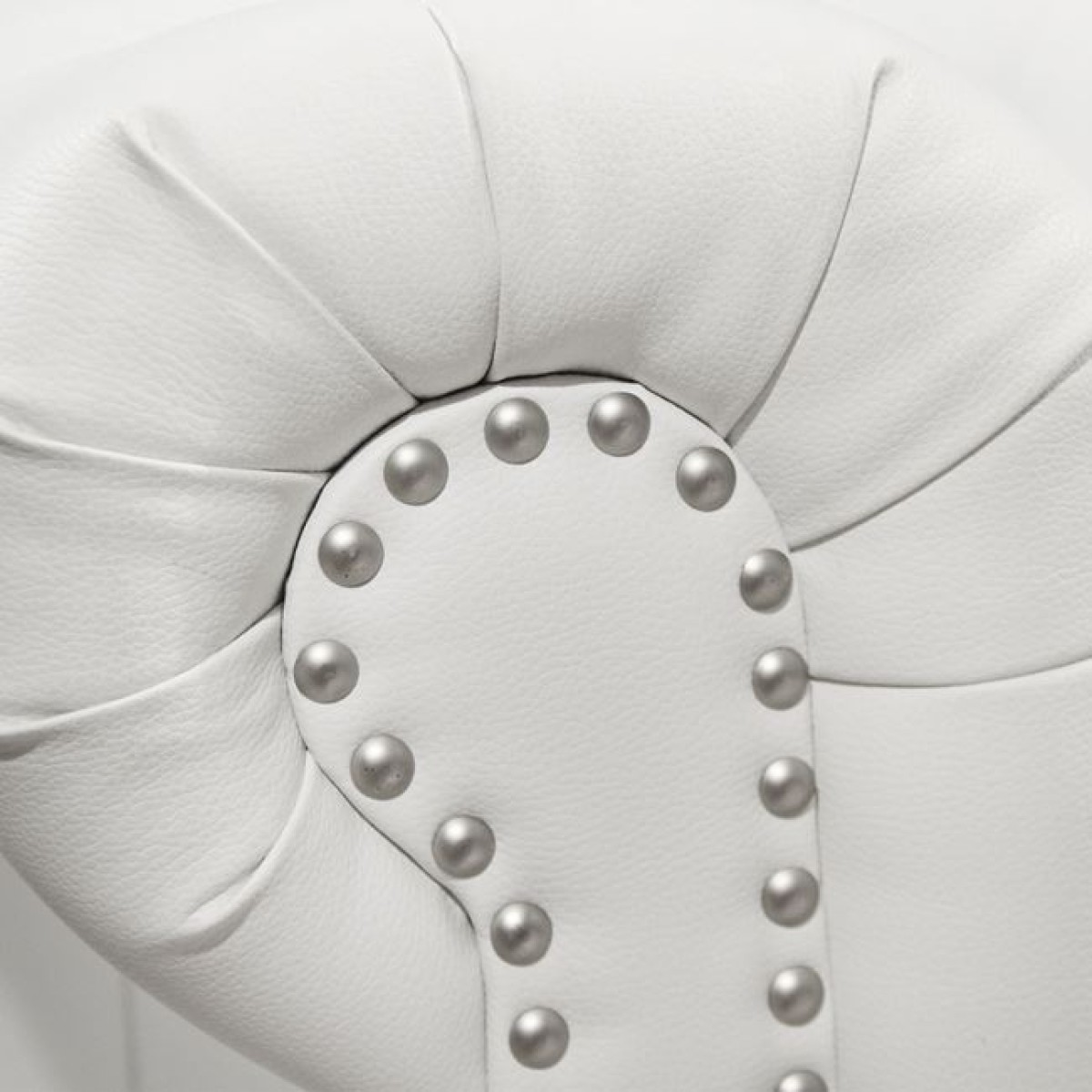 ΚΑΝΑΠΕΣ 3ΘΕΣΙΟΣ T.CHESTERFIELD HM3009.02 ΤΕΧΝΟΔΕΡΜΑ ΛΕΥΚΟ ΜΑΤ 208x90x73 εκ.