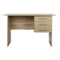 ΓΡΑΦΕΙΟ ΜΕΛΑΜΙΝΗΣ ENSLEY HM2029.02 ΜΕ 3 ΣΥΡΤΑΡΙΑ SONAMA 120X60X76 εκ.