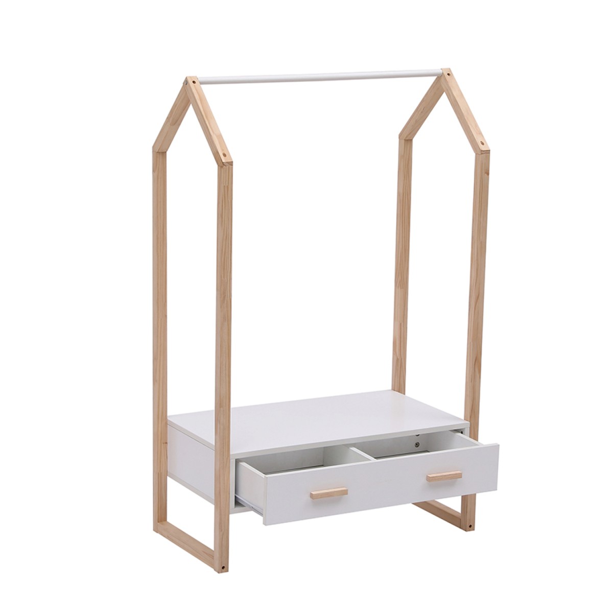 ΚΡΕΜΑΣΤΡΑ ΜΕ ΣΥΡΤΑΡΙ ΠΑΙΔΙΚH PEPE HM2492.03 ΜΕΛΑΜΙΝΗ-ΞΥΛΟ ΠΕΥΚΟΥ 80x40x125Υεκ