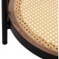 ΒΟΗΘΗΤΙΚΟ ΤΡΑΠΕΖΙ SEITZ HM18031 ΓΥΑΛΙ TOP-ΜΕΤΑΛΛΟ-RATTAN ΣΕ ΦΥΣΙΚΟ Φ50x56Υεκ.
