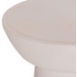 ΤΡΑΠΕΖΙ ΣΑΛΟΝΙΟΥ PIRSON HM18155.02 FIBER CEMENT ΣΕ ΛΕΥΚΟ--Φ60x36Υεκ.