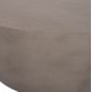 ΤΡΑΠΕΖΙ ΣΑΛΟΝΙΟΥ ΣΤΡΟΓΓΥΛΟ ALLAN HM18162.03 FIBER CEMENT ΣΕ ΓΚΡΙ--Φ92x49Υεκ.
