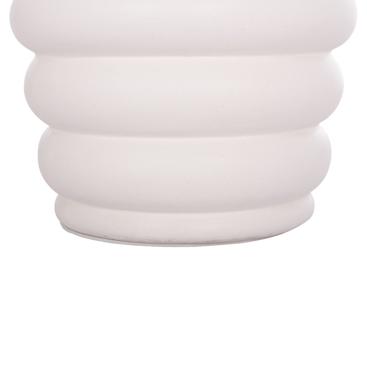 ΣΚΑΜΠΟ PUFFAT HM18172.02 FIBER CEMENT ΛΕΥΚΟ- ΞΥΛΟ TEAK TOP Φ45x46Υεκ.