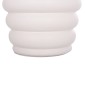 ΣΚΑΜΠΟ PUFFAT HM18172.02 FIBER CEMENT ΛΕΥΚΟ- ΞΥΛΟ TEAK TOP Φ45x46Υεκ.