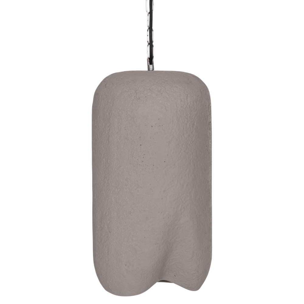 ΦΩΤΙΣΤΙΚΟ ΟΡΟΦΗΣ ΚΡΕΜΑΣΤΟ LOGKY HM4704.03S--FIBER CEMENT ΓΚΡΙ Φ24x47Υεκ