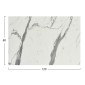 ΕΠΙΦΑΝΕΙΑ ΤΡΑΠΕΖΙΟΥ HPL ΟΡΘΟΓΩΝΙΑ HM5840.31 WHITE MARBLE 120x80εκ.
