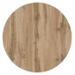 ΕΠΙΦΑΝΕΙΑ ΤΡΑΠΕΖΙΟΥ HPL ΣΤΡΟΓΓΥΛΗ HM6351.36 SONAMA OAK Φ120εκ.