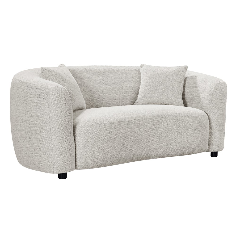 ΚΑΝΑΠΕΣ 2-ΘΕΣΙΟΣ NORD HM3322.02 ΑΝΟΙΧΤΟ ΜΠΕΖ ΥΦΑΣΜΑ 170x91x75Υεκ.