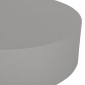 ΤΡΑΠΕΖΙ ΜΕΣΗΣ FIBER CEMENT ΣΤΡΟΓΓΥΛΟ KYOKO HM6579.01 ΓΚΡΙ Φ90x30Υεκ.