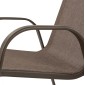 ΠΟΛΥΘΡΟΝΑ LEON ΜΕΤΑΛΛΙΚΗ ΜΕ ΚΑΦΕ TEXTLINE HM5000.02 55x72x91cm