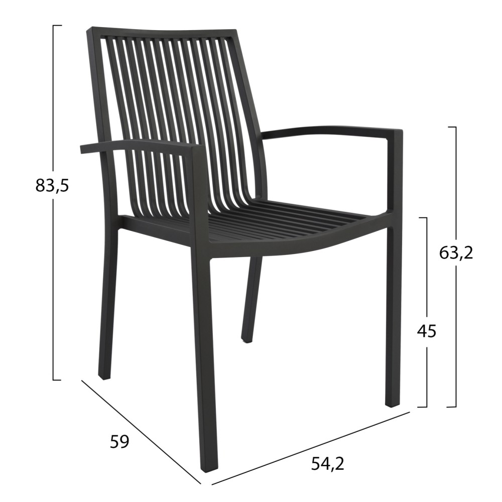 ΠΟΛΥΘΡΟΝΑ ΑΛΟΥΜΙΝΙΟΥ BRONCA HM5130.02 ΓΚΡΙ 54,2x59x83,5Υεκ.