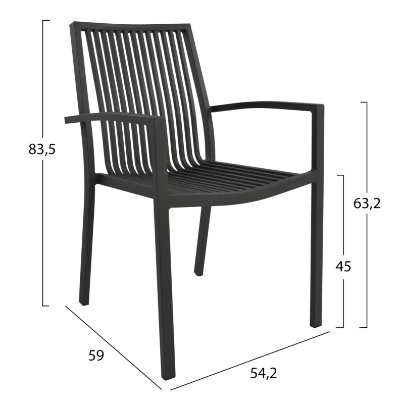 ΠΟΛΥΘΡΟΝΑ ΑΛΟΥΜΙΝΙΟΥ BRONCA HM5130.02 ΓΚΡΙ 54,2x59x83,5Υεκ.