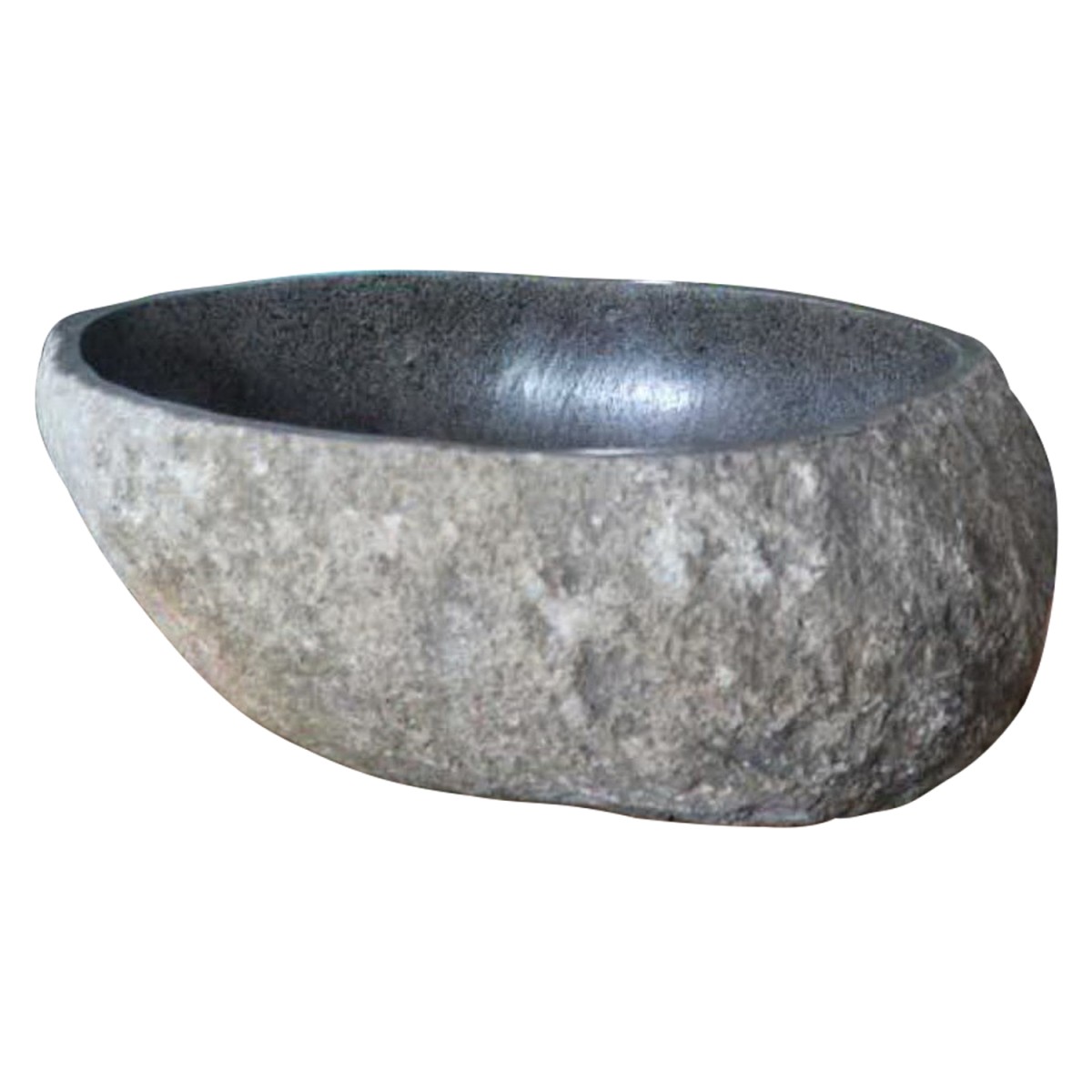 ΝΕΡΟΧΥΤΗΣ STONE SINK ΛΑΞΕΥΜΕΝΗ ΠΕΤΡΑ ΓΚΡΙ ΑΠΟΧΡΩΣΗ HM4193 55x44x16 εκ.