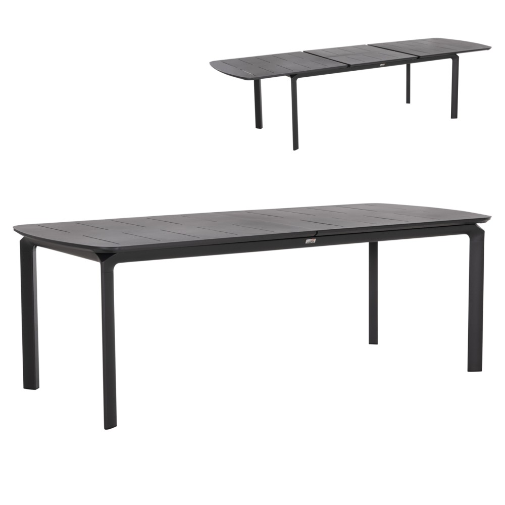 ΤΡΑΠΕΖΙ ΕΠΕΚΤΕΙΝΟΜΕΝΟ SYMPO HM6415.01 ΓΚΡΙ ΑΛΟΥΜΙΝΙΟ 220-300x100x75Υεκ