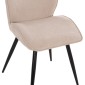 ΣΕΤ ΤΡΑΠΕΖΑΡΙΑΣ 5ΤΜΧ GAFF HM10847.02 MDF TOP ΦΥΣΙΚΟ--ΥΦΑΣΜΑ ΜΠΕΖ & ΜΕΤΑΛΛΟ ΜΑΥΡΟ