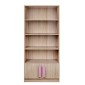 ΒΙΒΛΙΟΘΗΚΗ PLAYROOM SONAMA-ΡΟΖ HM10146.03 80X35X180εκ.