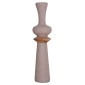 ΔΙΑΚΟΣΜΗΤΙΚΟ ΒΑΖΟ ΔΑΠΕΔΟΥ NEBULA HM4660.05L FIBER CEMENT TAUPE--ΞΥΛΟ ΤΕΑΚ Φ45x172Υεκ