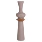 ΔΙΑΚΟΣΜΗΤΙΚΟ ΒΑΖΟ ΔΑΠΕΔΟΥ NEBULA HM4660.05L FIBER CEMENT TAUPE--ΞΥΛΟ ΤΕΑΚ Φ45x172Υεκ