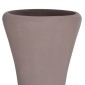 ΔΙΑΚΟΣΜΗΤΙΚΟ ΒΑΖΟ ΔΑΠΕΔΟΥ NEBULA HM4660.05L FIBER CEMENT TAUPE--ΞΥΛΟ ΤΕΑΚ Φ45x172Υεκ