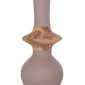 ΔΙΑΚΟΣΜΗΤΙΚΟ ΒΑΖΟ ΔΑΠΕΔΟΥ NEBULA HM4660.05M FIBER CEMENT TAUPE--ΞΥΛΟ ΤΕΑΚ Φ45x148Υεκ