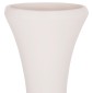 ΔΙΑΚΟΣΜΗΤΙΚΟ ΒΑΖΟ ΔΑΠΕΔΟΥ NEBULA HM4660.02S FIBER CEMENT ΛΕΥΚΟ--ΞΥΛΟ ΤΕΑΚ Φ45x115Υεκ