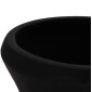 ΔΙΑΚΟΣΜΗΤΙΚΟ ΒΑΖΟ ΔΑΠΕΔΟΥ NEBULA HM4660.01S FIBER CEMENT ΜΑΥΡΟ--ΞΥΛΟ ΤΕΑΚ Φ45x115Υεκ