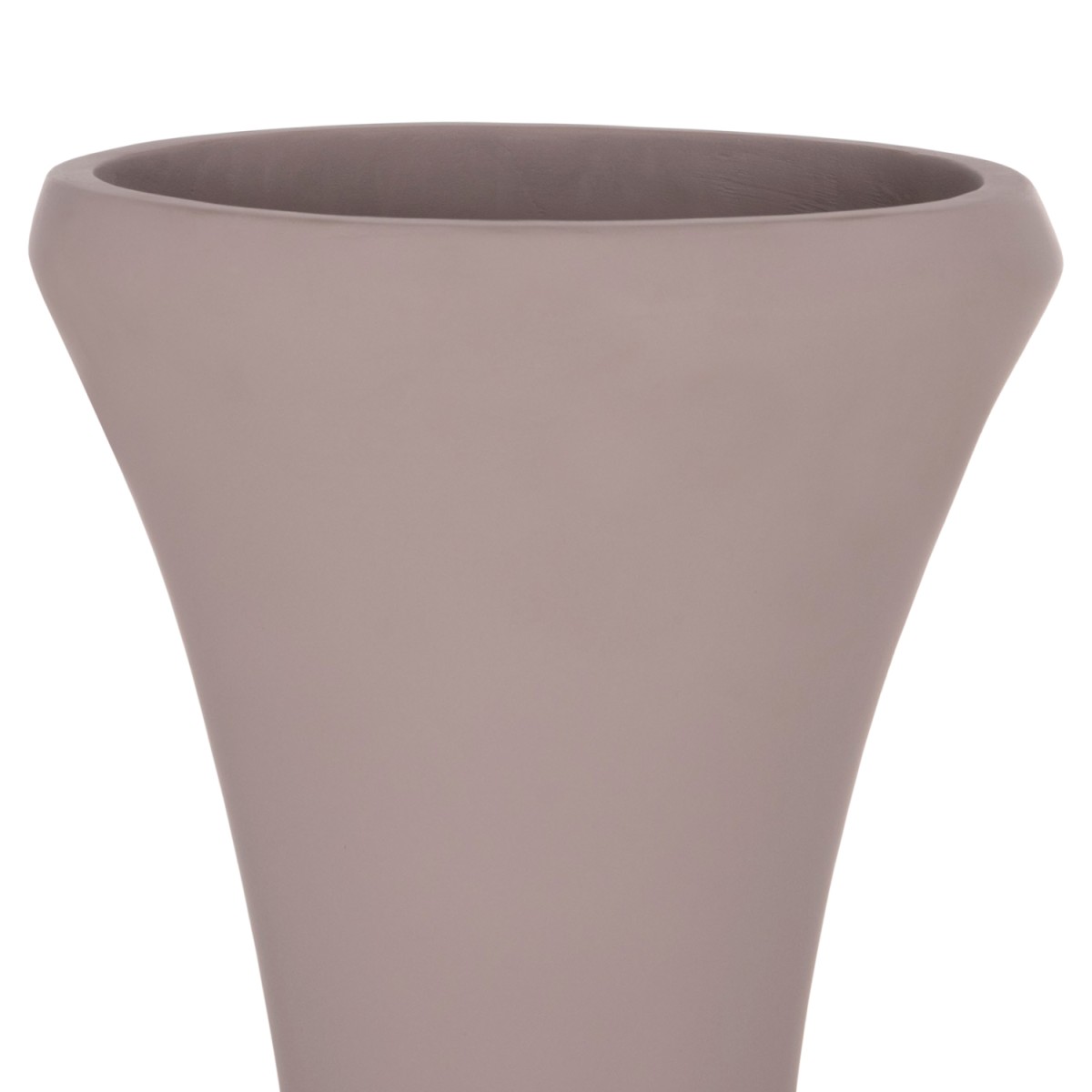 ΔΙΑΚΟΣΜΗΤΙΚΟ ΒΑΖΟ ΔΑΠΕΔΟΥ NEBULA HM4660.05S FIBER CEMENT TAUPE--ΞΥΛΟ ΤΕΑΚ Φ45x115Υεκ