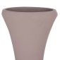 ΔΙΑΚΟΣΜΗΤΙΚΟ ΒΑΖΟ ΔΑΠΕΔΟΥ NEBULA HM4660.05S FIBER CEMENT TAUPE--ΞΥΛΟ ΤΕΑΚ Φ45x115Υεκ