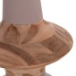 ΔΙΑΚΟΣΜΗΤΙΚΟ ΒΑΖΟ ΔΑΠΕΔΟΥ NEBULA HM4660.05S FIBER CEMENT TAUPE--ΞΥΛΟ ΤΕΑΚ Φ45x115Υεκ