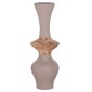 ΔΙΑΚΟΣΜΗΤΙΚΟ ΒΑΖΟ ΔΑΠΕΔΟΥ NEBULA HM4660.05S FIBER CEMENT TAUPE--ΞΥΛΟ ΤΕΑΚ Φ45x115Υεκ