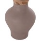ΔΙΑΚΟΣΜΗΤΙΚΟ ΒΑΖΟ ΔΑΠΕΔΟΥ NEBULA HM4660.05S FIBER CEMENT TAUPE--ΞΥΛΟ ΤΕΑΚ Φ45x115Υεκ