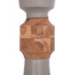 ΔΙΑΚΟΣΜΗΤΙΚΟ ΒΑΖΟ ΔΑΠΕΔΟΥ NEBULA HM4661.03 FIBER CEMENT ΓΚΡΙ--ΞΥΛΟ ΤΕΑΚ Φ60x115Υεκ.