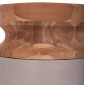 ΔΙΑΚΟΣΜΗΤΙΚΟ ΒΑΖΟ ΔΑΠΕΔΟΥ LINTER HM4662.05S FIBER CEMENT ΓΚΡΙ ΜΑΤ--ΞΥΛΟ ΤΕΑΚ Φ34x60Υεκ