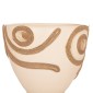 ΕΠΙΤΡΑΠΕΖΙΟ ΔΙΑΚΟΣΜΗΤΙΚΟ ΒΑΖΟ DEAN HM4678.02 ΤΕΡΑΚΟΤΑ ΣΕ ΚΡΕΜ--Φ25x28Υεκ.