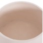 ΓΛΑΣΤΡΑ ΕΣΩΤ.ΧΩΡΟΥ QUAN HM4680.02L FIBER CEMENT ΛΕΥΚΟ--ΒΑΣΗ TEAK Φ38x62Υεκ