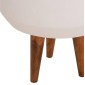 ΓΛΑΣΤΡΑ ΕΣΩΤ.ΧΩΡΟΥ QUAN HM4680.02M FIBER CEMENT ΛΕΥΚΟ--ΒΑΣΗ TEAK Φ35x50Υεκ
