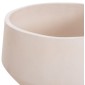 ΓΛΑΣΤΡΑ ΕΣΩΤ.ΧΩΡΟΥ QUAN HM4680.02S FIBER CEMENT ΛΕΥΚΟ--ΒΑΣΗ TEAK Φ37x36Υεκ