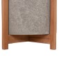 ΓΛΑΣΤΡΑ ΕΣΩΤ.ΧΩΡΟΥ HOFF HM4682.03M FIBER CEMENT ΓΚΡΙ-TEAK ΒΑΣΗ Φ40x39Υεκ