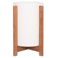 ΓΛΑΣΤΡΑ ΕΣΩΤ.ΧΩΡΟΥ HOFF HM4682.02S FIBER CEMENT ΛΕΥΚΟ-TEAK ΒΑΣΗ Φ33x42Υεκ