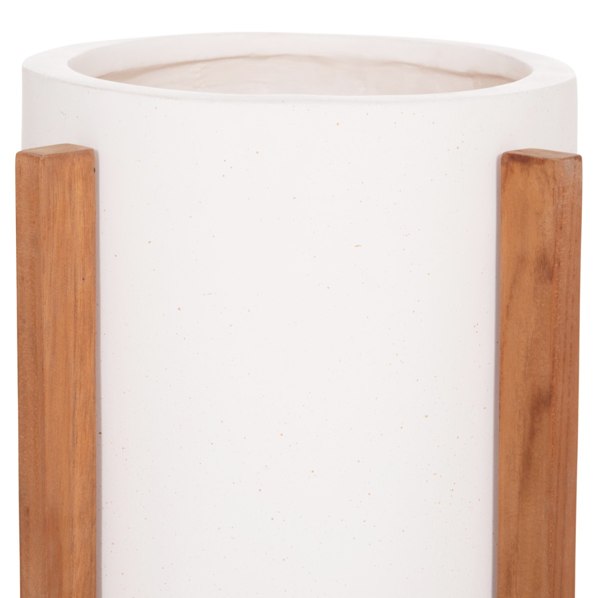 ΓΛΑΣΤΡΑ ΕΣΩΤ.ΧΩΡΟΥ HOFF HM4682.02S FIBER CEMENT ΛΕΥΚΟ-TEAK ΒΑΣΗ Φ33x42Υεκ