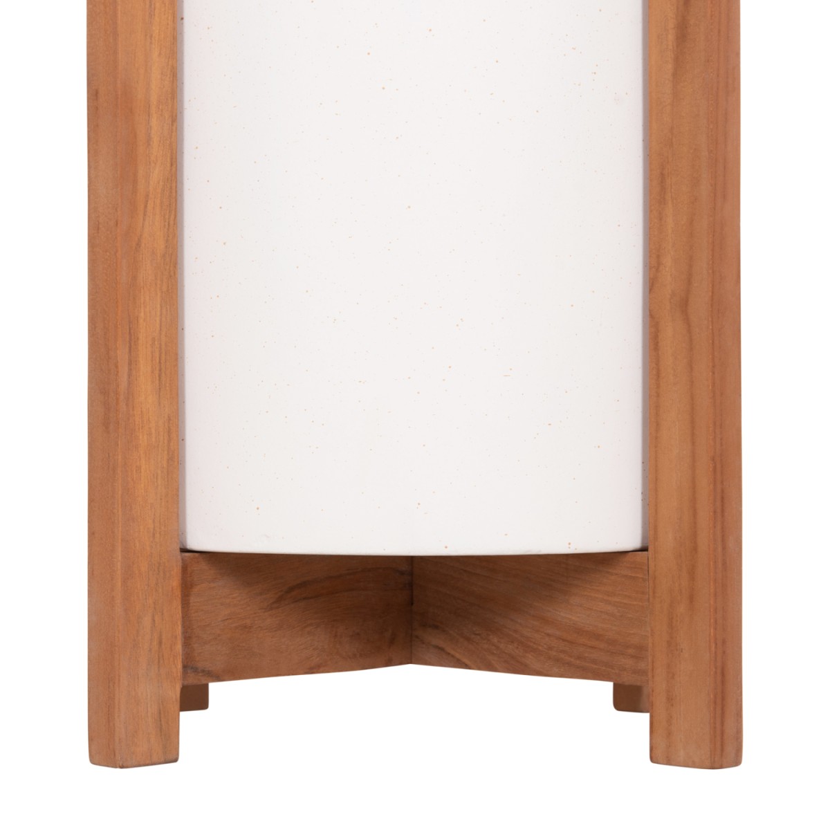 ΓΛΑΣΤΡΑ ΕΣΩΤ.ΧΩΡΟΥ HOFF HM4682.02S FIBER CEMENT ΛΕΥΚΟ-TEAK ΒΑΣΗ Φ33x42Υεκ